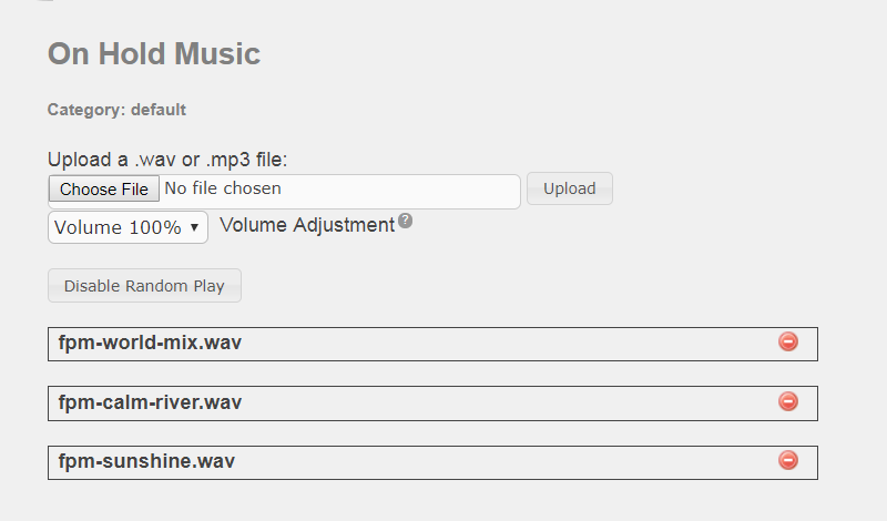 Applications – Music on Hold – Documentation E-MetroTel